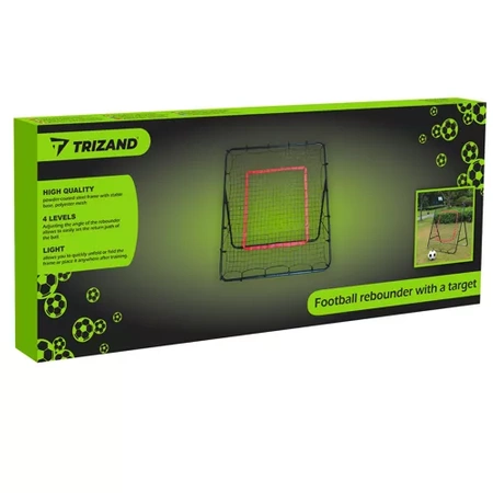Rebounder Trenażer Bramka Rama Treningowa do Piłki Nożnej Piłkarska 100x100 TRIZAND