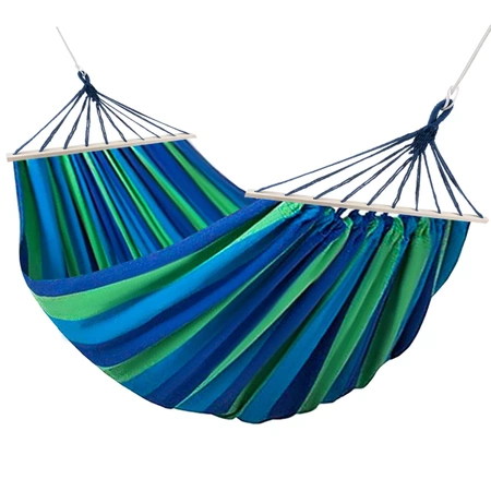 Hamak 2 Osobowy z Pałąkami 260 x 160 cm Duży XXL GARDLOV