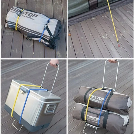 Gumy Bagażowe Elastyczne Linki do Mocowania Bagażu Pasy Transportowe 12 szt XTROBB