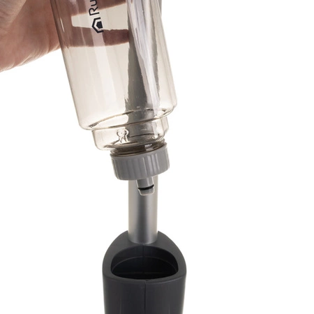 Mop Płaski ze Spryskiwaczem Mikrofibra 41 cm Pojemny 600 ml + 2 Ściereczki Ruhhy 26152