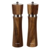Młynek do Soli i Pieprzu Młynki Drewniane Mielenia Przypraw Ręczny 2 Zestaw RUHHY