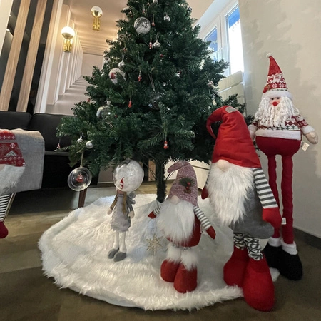 Skrzat Krasnal Świąteczny Teleskopowy Duży Gnom Wysoki 105cm Regulowany XXL RUHHY