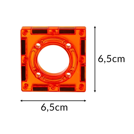 Klocki Magnetyczne Konstrukcyjne ISO TRADE Tor Kulkowy 3D dla Dzieci 96 el