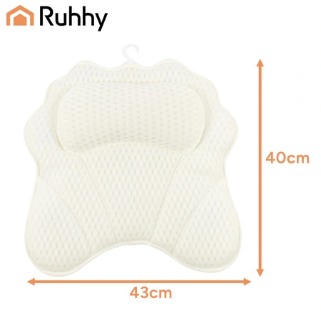 Poduszka Relaksacyjna do Kąpieli Ruhhy Zagłówek do Wanny Przyssawki Prezent Ruhhy 27050