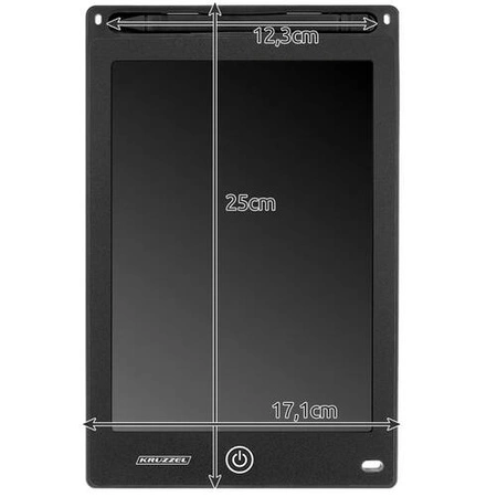 Znikopis Tablet Graficzny do Rysowania Tablica Rysik dla Dzieci Duży XL 10" KRUZZEL