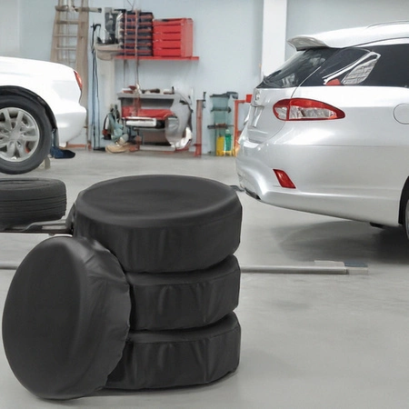 Pokrowce na Koła Opony Felgi Zestaw 4x Pokrowiec Mocny Materiał 17-20 cali XTROBB