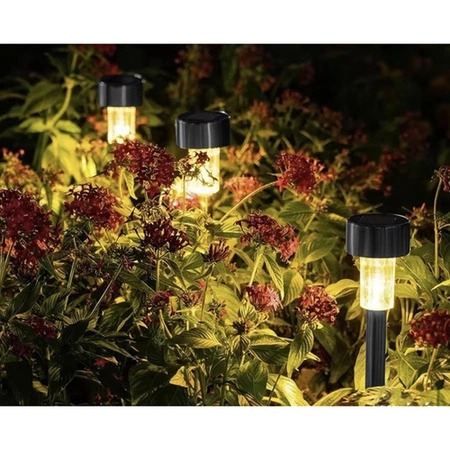 Lampki Solarne Ogrodowe Lampy 10x Lampka Solarna Lampa Wbijana Ogrodowa LED GARDLOV