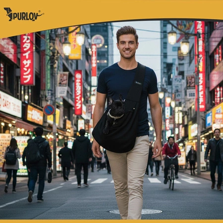 Torba Transportowa Dla Psa Kota Purlov Wygodny Transporter Na Ramię Kangur