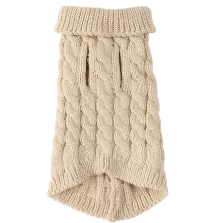 Ubranko dla Psa Kota Ciepły Sweterek Zimowy Sweter Ubranie na Zimę Golf S Purlov 26216