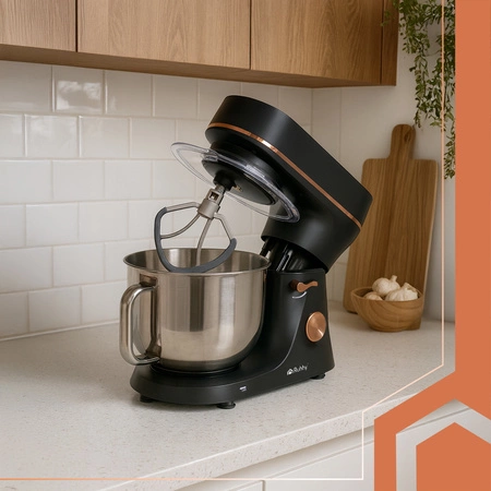 Robot Planetarny Kuchenny z Podgrzewaną Misą 6,2l Duży Wielofunkcyjny Ruhhy 25727