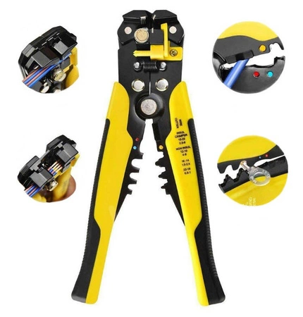 Ściągacz Izolacji do Kabli Przewodów Zaciskarka BIGSTREN