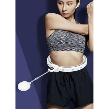 Hula Hop z Obciążeniem Odchudzające z Wypustkami Masującymi i Licznikiem TRIZAND