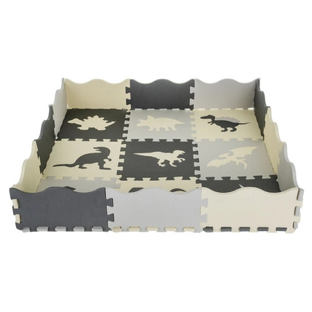 Mata Edukacyjna na Podłogę Puzzle Piankowe dla Dzieci Niemowląt Gruba 35el. Kruzzel 25785