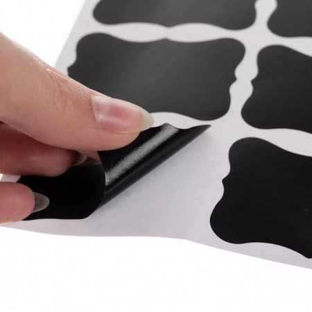 Etykiety Naklejki na Przyprawy Słoiki 24 szt MALATEC