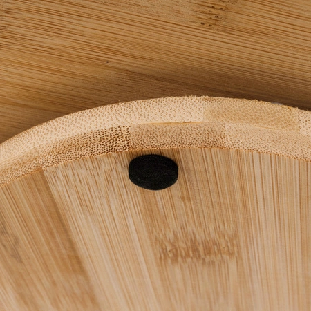 Deska do Serwowania Serów Przekąsek Wędlin Przystawek Bambusowa Obrotowa 5 RUHHY