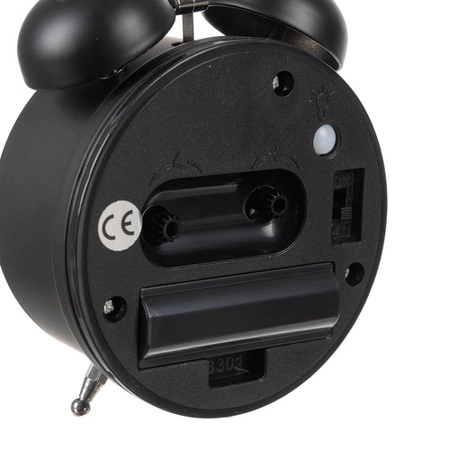 Budzik Retro Klasyczny Zegar Wyraźny Głośny Klasyk Stojący Loft Alarm + LED IZOXIS