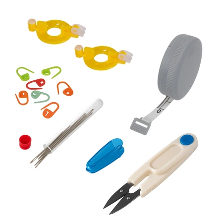 Zestaw do Szydełkowania Szydełka 0,6-6,0 Akcesoria w Etui 58el do Nauki XXL Maaleo 25692