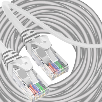 Kabel Sieciowy Lan RJ45 UTP Ethernet Skrętka Gold 30m Przewód Internetowy IZOXI