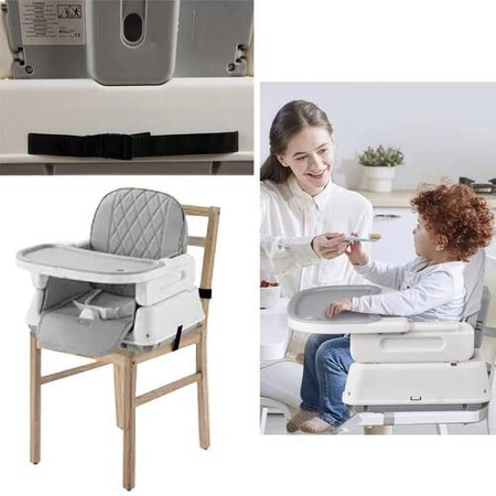 Krzesełko do Karmienia dla Dzieci Taca Fotelik 6w1 KRUZZEL