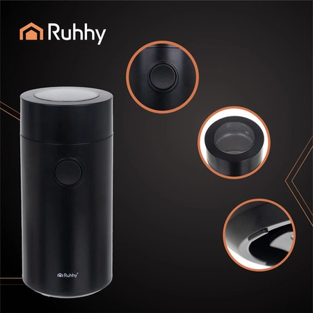 Młynek do Kawy Elektryczny do Mielenia Orzechów Przypraw Wydajny Mocny 150W Ruhhy 26219