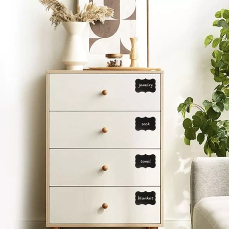 Etykiety Naklejki na Przyprawy Słoiki 24 szt MALATEC