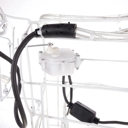 Renifer Świecący LED Duży XXL Lampki z Ruchomą Głową Dekoracja ZewWew Flash RUHHY