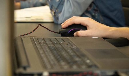 Myszka dla Graczy Mysz Gamingowa LED 1200-7200 DPI DUNMOON