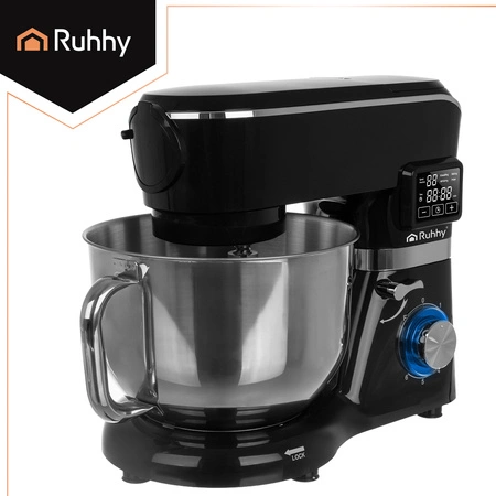 Robot Kuchenny Planetarny z Podgrzewaną Misą 6,2L Wielofunkcyjny + Blender