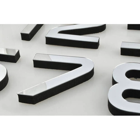 Zegar Ścienny Nowoczesny 3D Naklejany DIY 60-130cm RUHHY