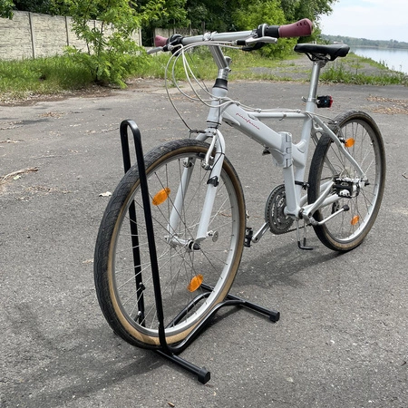 Stojak Rowerowy na Rower Serwisowy Uchwyt Parking na Koło Składany 16-29" TRIZAND