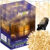 Lampki Choinkowe 500 LED Flash 22,5m IZOXIS Zew Sople Kurtyna Ciepłe Białe