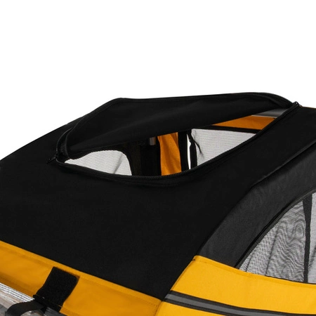 Przyczepka Rowerowa dla Psa Zwierząt Kota do Roweru Przewozu Transportowa PURLOV