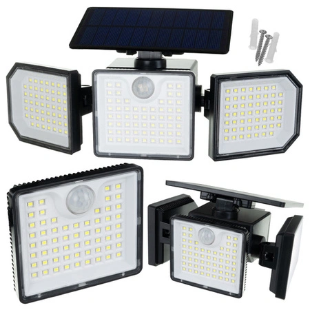 Lampa solarna 167LED 500lm Izoxis 24633