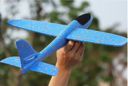 Samolot Styropianowy Szybowiec Rzutka Styropian XL KRUZZEL