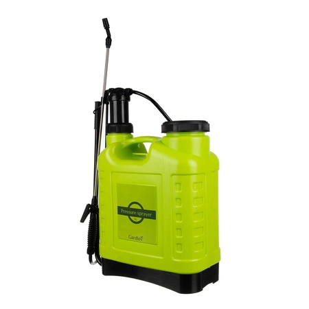 Opryskiwacz Ciśnieniowy Ręczny Ogrodowy Długi Zasięg Lanca + Wąż 170cm 16l Gardlov 25569