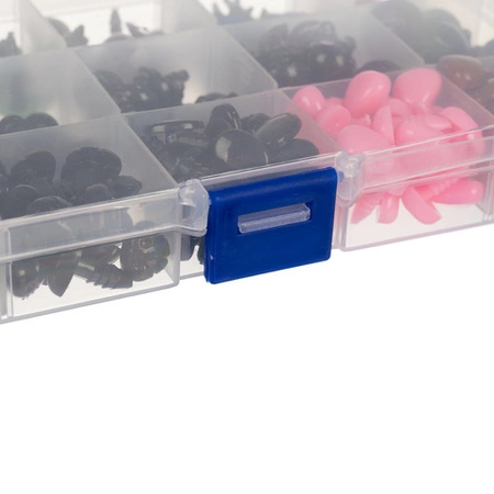 Oczy do Maskotek i Noski Pluszaków Misiów Bezpieczne Zestaw 560 el + Etui MAALEO 25761