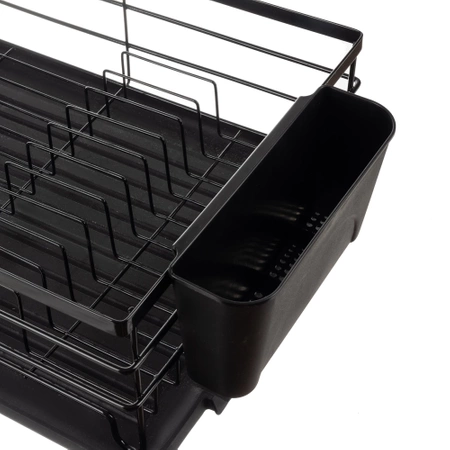 Suszarka do Naczyń Ociekacz Czarna Stojąca z Tacką RUHHY