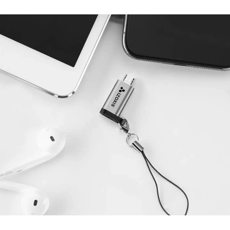 Adapter Micro USB 2.0 Typ-C USB-C Przejściówka OTG IZOXIS