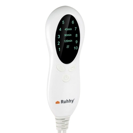 Poduszka Elektryczna Rozgrzewająca Mata na Plecy Bolące Stawy Mięśnie Pilot RUHHY