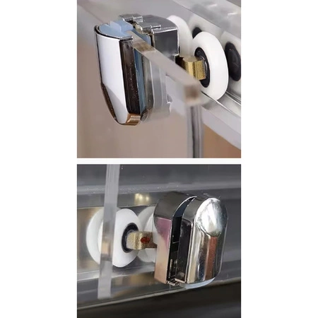 Kółka do Kabiny Prysznicowej Rolki Kabin Prysznicowych Łożysko Kulkowe 8szt RUHHY