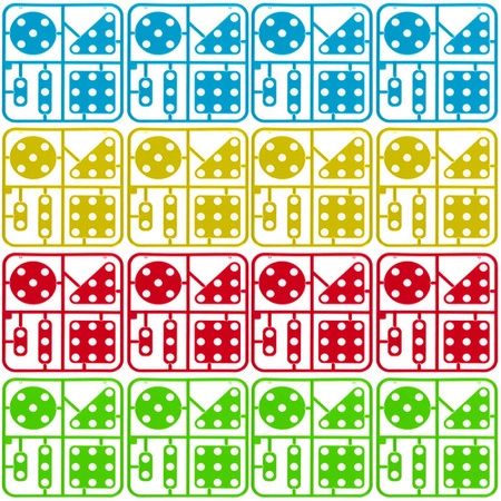 Zestaw Majsterkowicza dla Dzieci Klocki Konstrukcyjne 3D Mozaika Kreatywna 26105