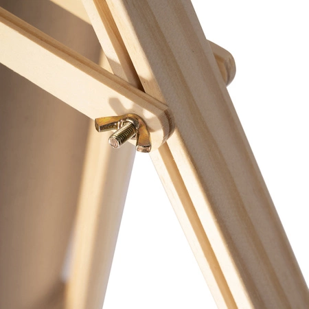 Sztaluga Drewniana Trójnożna Malarska Regulowana Solidna Jakość Mocna MAALEO