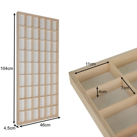 Półka Drewniana na Lalki Ekspozytor na Figurki Autka Kolekcje Laleczek Aut Kruzzel 26969