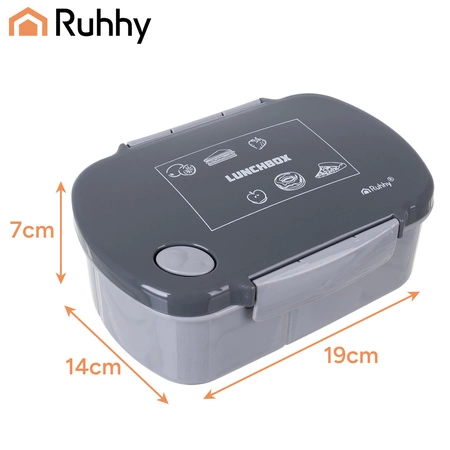 Lunchbox Śniadaniówka Ruhhy 800ml Pojemnik do Mikrofali Zmywarki BPA FREE 26169