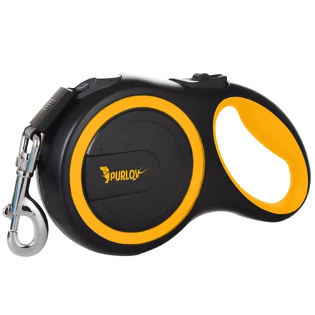 Smycz Automatyczna dla Psa Taśma z Blokadą do 50kg PURLOV