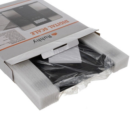 Waga Łazienkowa Elektroniczna Analityczna 225kg Pomiar Tłuszczu Wody Mięśni RUHHY