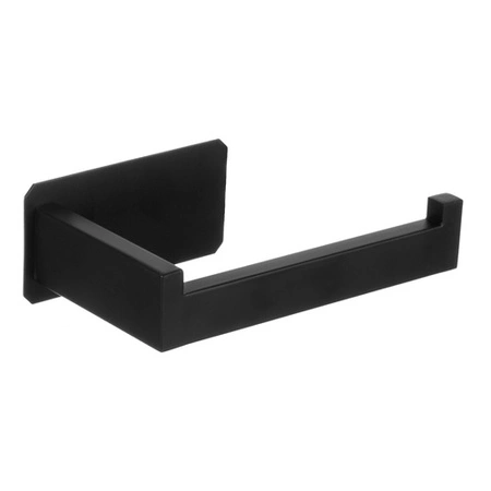 Uchwyt na Papier Toaletowy Wieszak Metalowy do Łazienki Loft Czarny Ścienny RUHHY