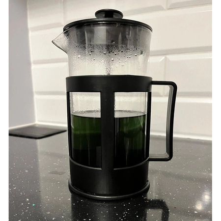 Zaparzacz do Kawy Herbaty Ziół Dzbanek Szklany 1000 ml 1l Duży Żaroodporny RUHYHY