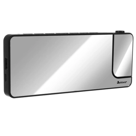 Budzik Zegar Cyfrowy Zegarek Projektor LED Lustro IZOXIS