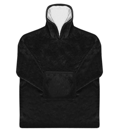 Ciepła Bluza Oversize XXL Koc Włochacz Futrzak 2w1 RUHHY
